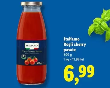 Roşii cherry pasate