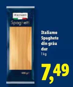 Spaghete din grâu dur