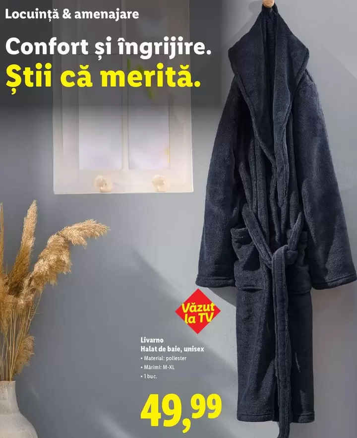 Halat de baie, unisex