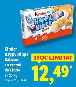 Kinder - Happy Hippo Batoane