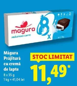 Prăjitură cu cremă de lapte