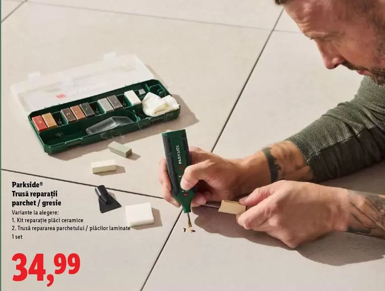 Trusă reparații parchet / gresie