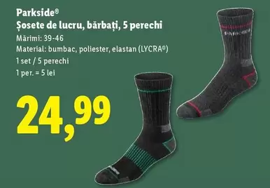 Şosete de lucru, bărbați, 5 perechi