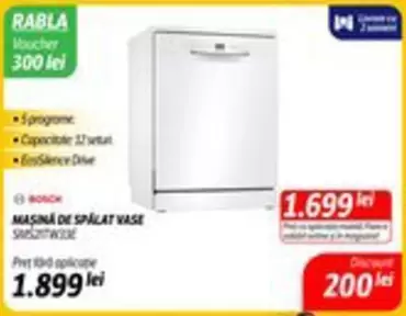 Bosch - MASINA DE SPALAT VASE SMS2ITW33E