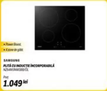 PLITĂ CU INDUCȚIE INCORPORABILĂ NZ64M6339BB/OL