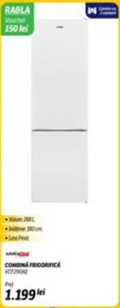 COMBINĂ FRIGORIFICĂ VCF290AE