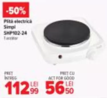 Electrica - Pítá electrică Simpl SHP102-24