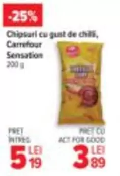 Chipsuri cu gust de chilli
