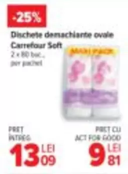 Dischete demachiante ovale