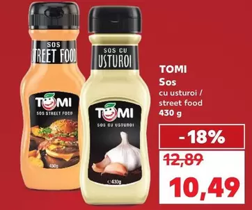 Sos cu usturoi / street food