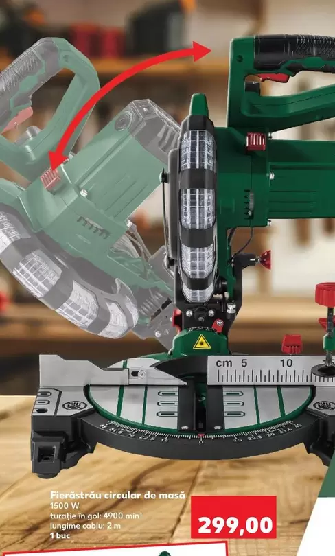 Fierăstrău circular de masă 1600 W