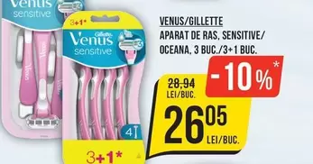 Venus - APARAT DE RAS, SENSITIVE/ OCEANA