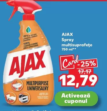 Ajax - Spray multisuprafeţe