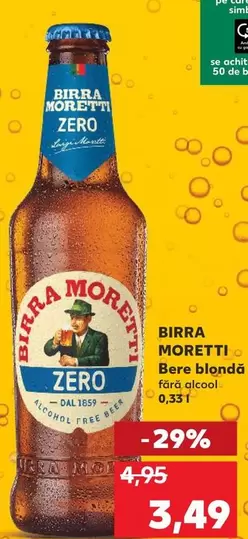 Birra Moretti - ZERO