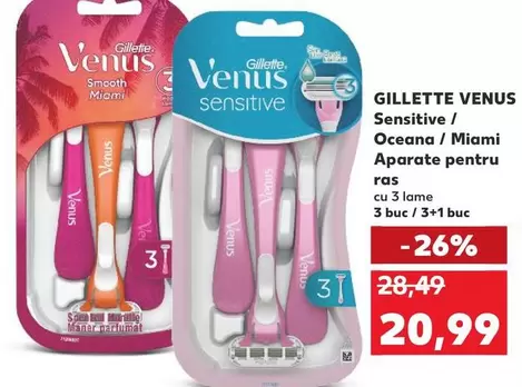 Venus - Sensitive / Oceana / Miami Aparate pentru ras