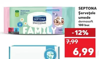 Şerveţele umede dermasoft