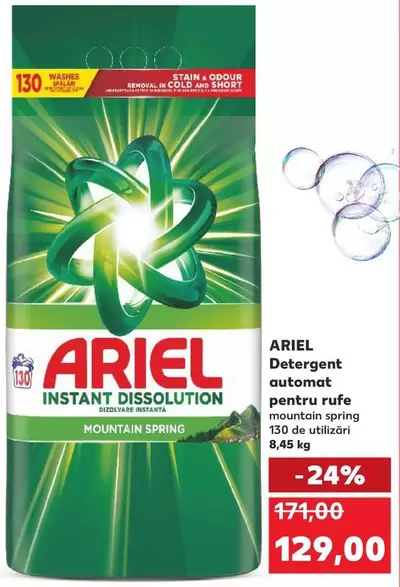 Ariel - Detergent automat pentru rufe