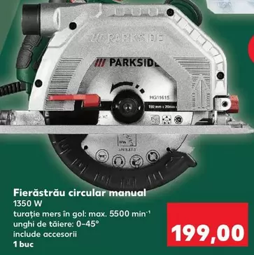 Fierăstrău circular manual