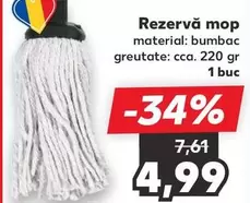 Rezervă mop