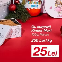 Kinder - Ou surpriză Maxi