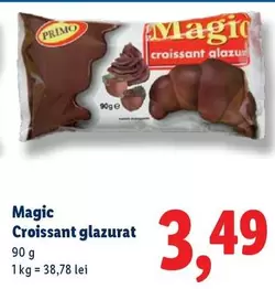 Croissant glazurat