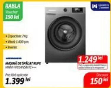 MAŞINA DE SPALAT RUFE MWM HOCMYSMTC