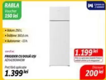 Arctic - FRIGIDER CU DOUĂ UȘI ADS42900M20W