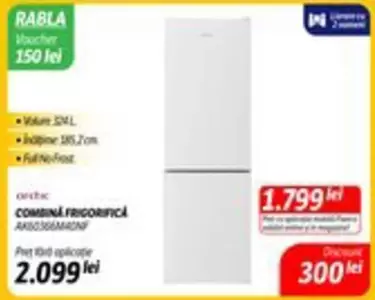 Arctic - COMBINA FRIGORIFICA AK60366MAONF