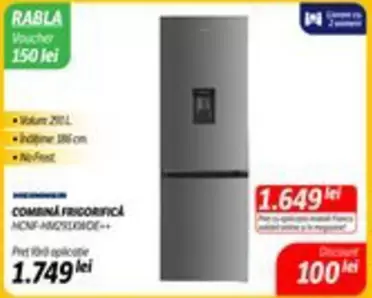 COMBINA FRIGORIFICA HCFNF HM2S180DE++