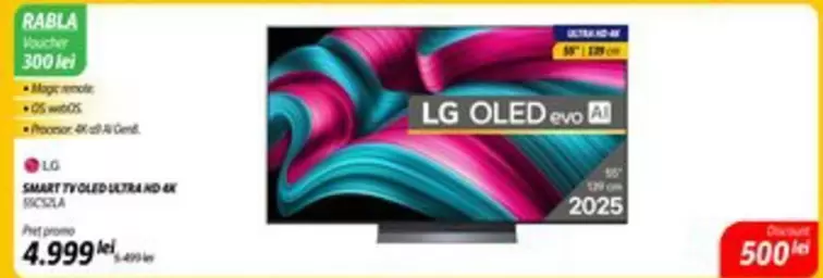 Lg - SMART TV OLED ULTRA HD 4K