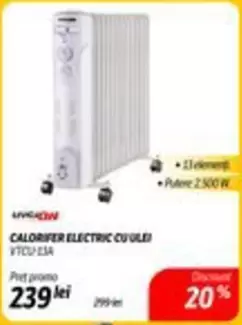 CALORIFER ELECTRIC CU OLEI VTCL13A