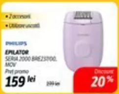 Philips - EPILATOR SERIA 2000 BRE235/00 MOV