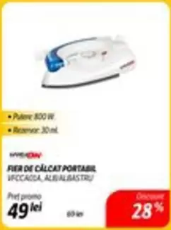 FIER DE CALCAT PORTABIL VFCCADIA ALBALBASTRU