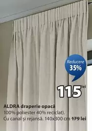 draperie opacă