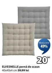 pernă de scaun 40x40x4 cm