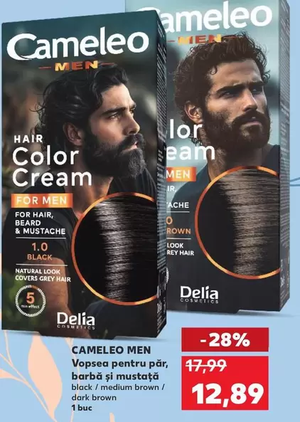 Vopsea pentru păr, barbă şi mustaţă