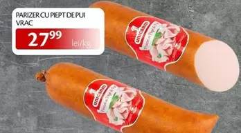 PARIZER CU PIEPT DE PUI