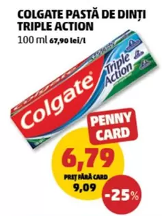 PASTĂ DE DINȚI TRIPLE ACTION