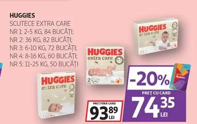 Huggies - EXTRA CARE