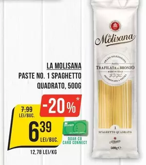 PASTE NO. 1 SPAGHETTO QUADRATO, 500G