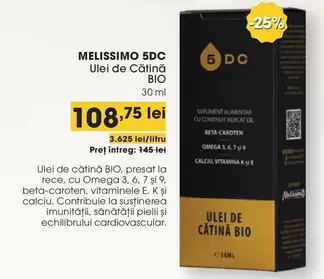 5DC Ulei de Cătină BIO