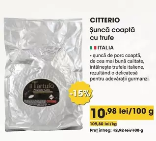 Şuncă coaptă cu trufe