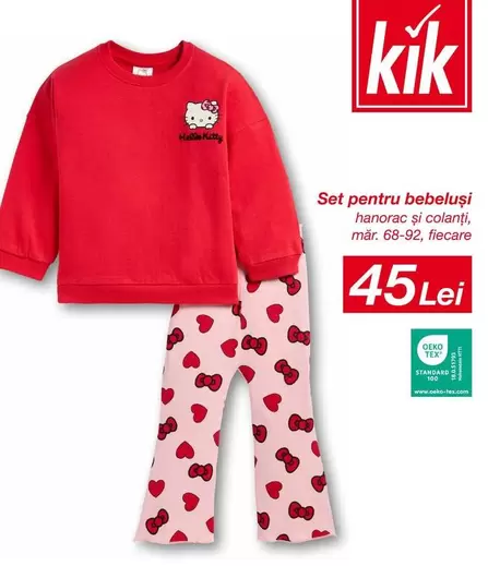 Hello Kitty - Set pentru bebeluşi
