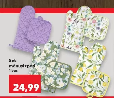 Set mănuși+pad