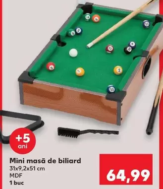 Mini masă de biliard