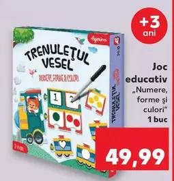 Joc educativ „Numere, forme şi culori"
