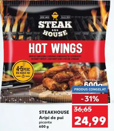 Aripi de pui picante