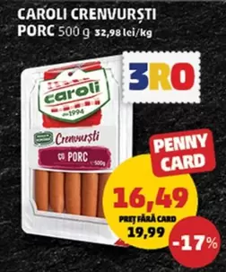 CRENVURŞTI PORC