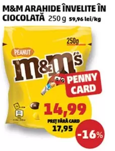 ARAHIDE ÎNVELITE ÎN CIOCOLATĂ