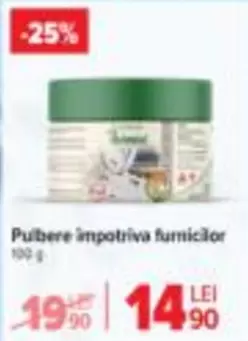 Púlbere împotriva furnicilor